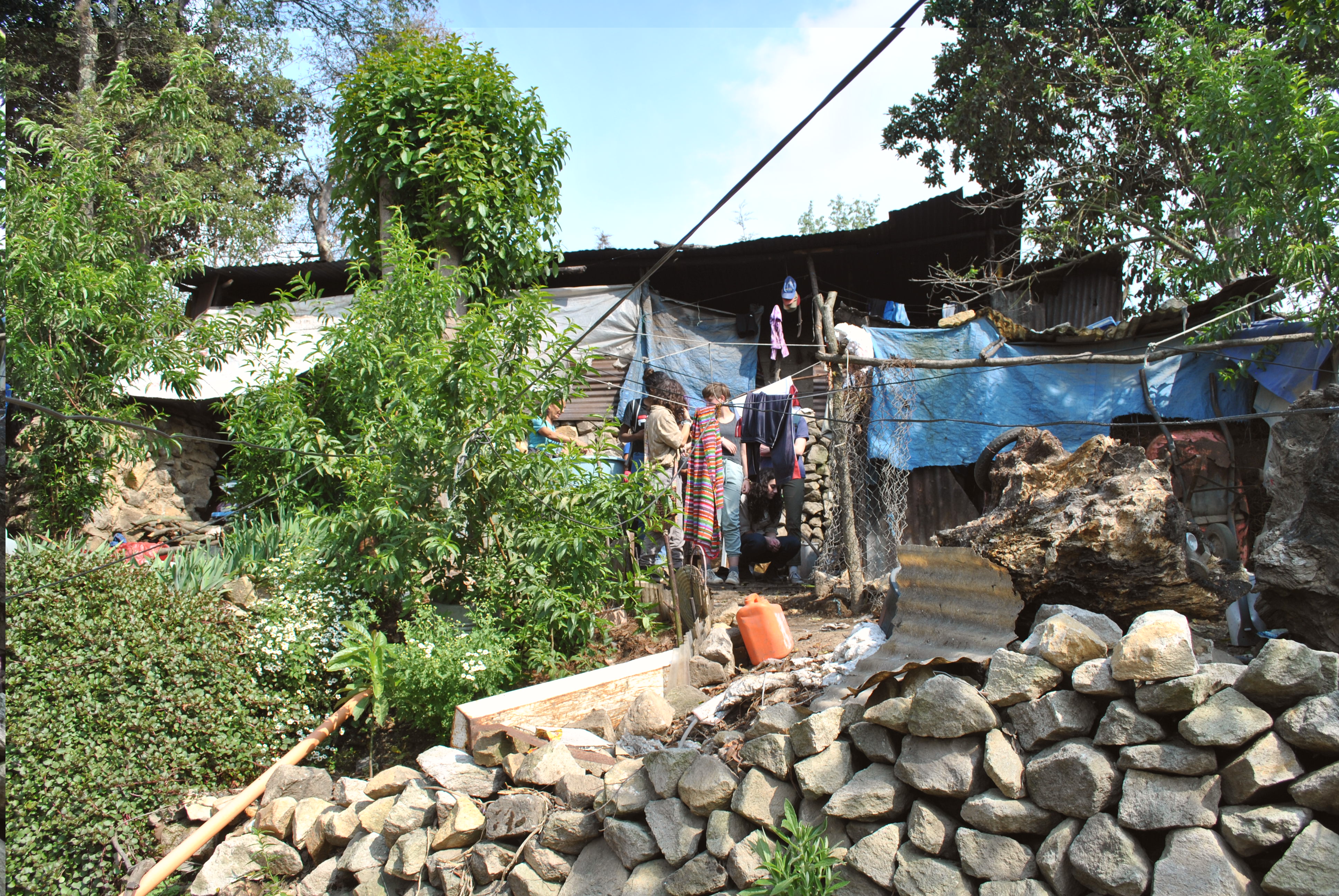The families in extreme poverty don't have good conditions to live. Study spanish with us and help some of them to live better.