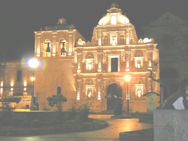 Colonial cathedral of Quetzaltenango